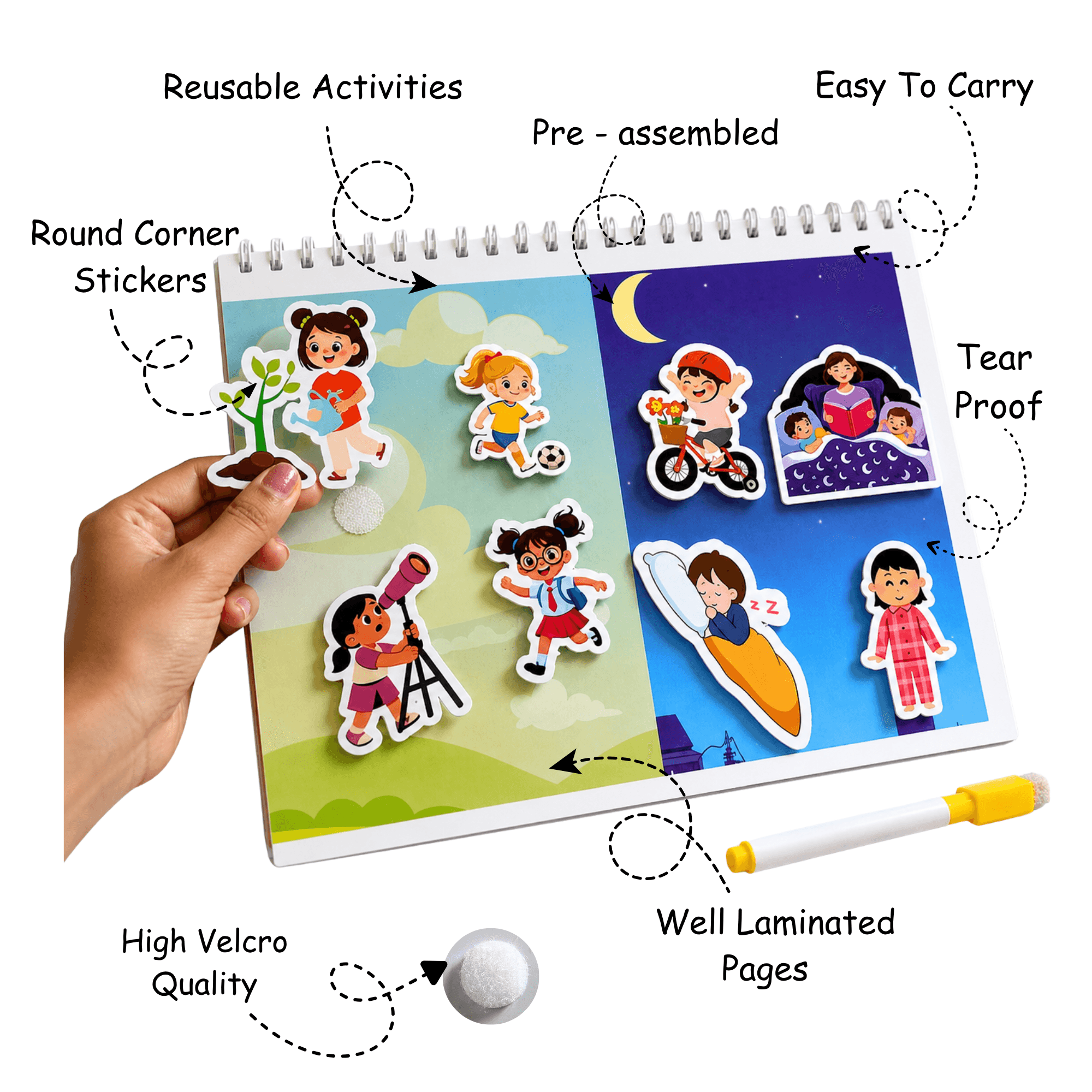 Daily Routine Busy Book - Image 3
