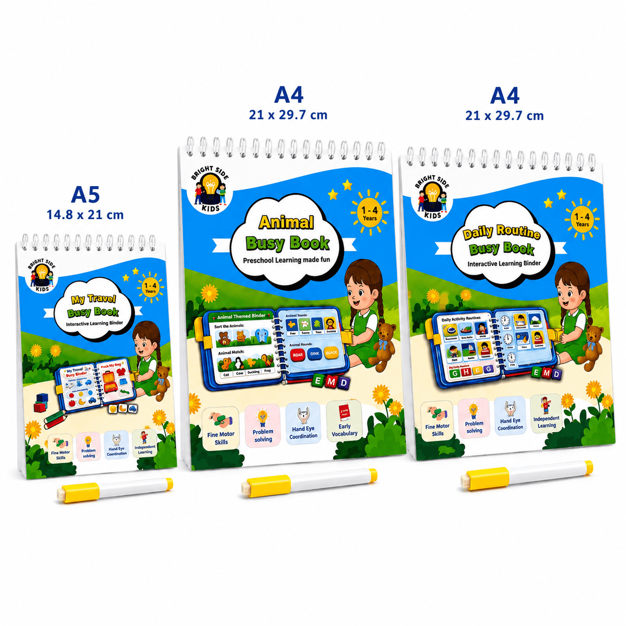 Ultimate Busy Books Combo ( Age 1-4 )