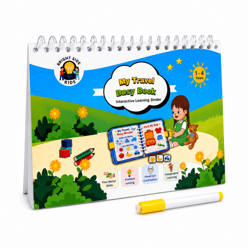 Travel Busy Book  (Size -A5)  ( Age 1-4)