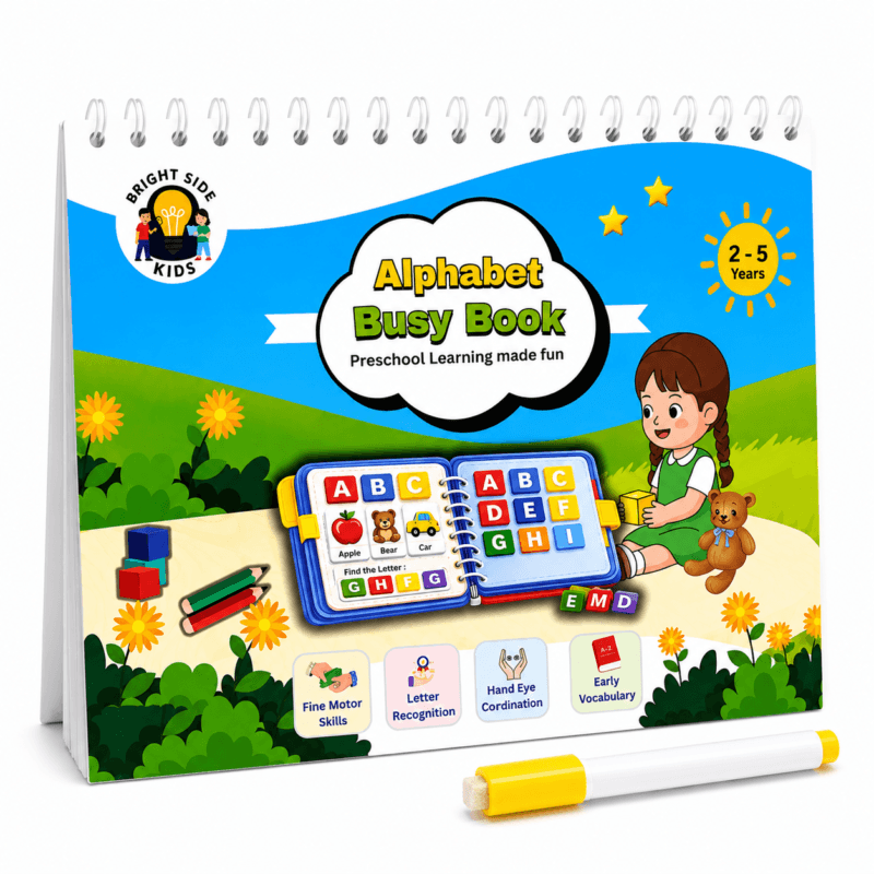 Alphabet Busy Book  ( Size A4 ) ( Age 2-5 )
